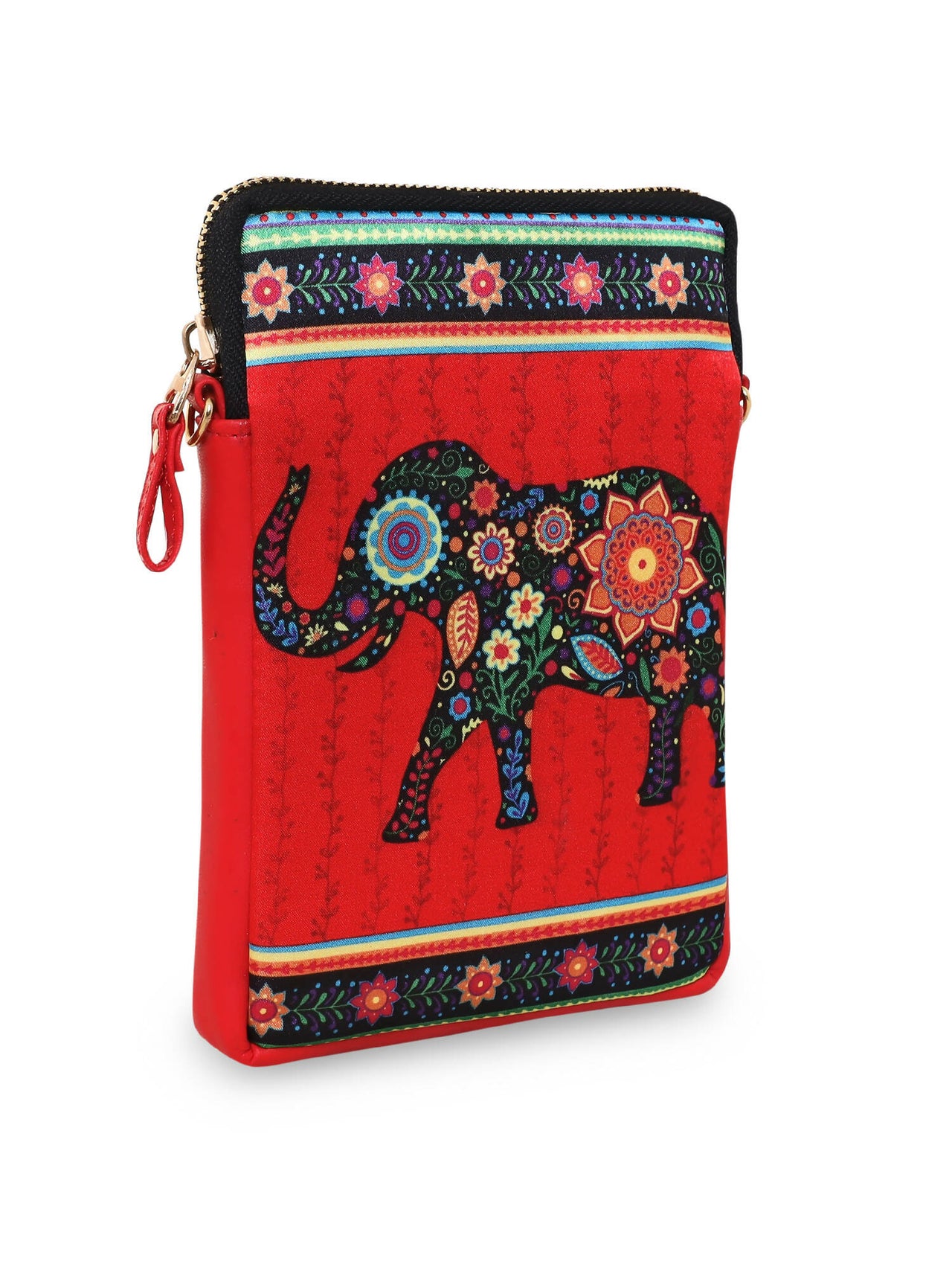 Sabhyata Elephant - Mobile Sling Bag - Distacart