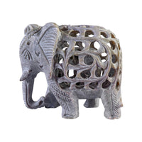 Thumbnail for Collectibles India Soapstone Elephant Showpiece - Distacart