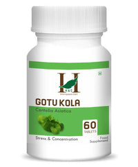 Thumbnail for H&C Herbal Gotu Kola Tablets - Distacart