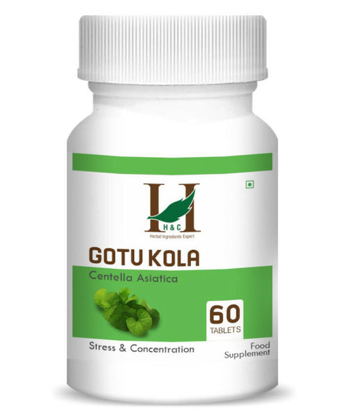 H&C Herbal Gotu Kola Tablets - Distacart