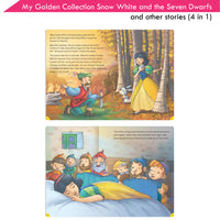 Thumbnail for Jolly Kids My Golden Collection Volume 3 Snow White & The Seven Dwarfs & Other 4 in 1 Bedtime Stories| Ages 3-8 Year - Distacart