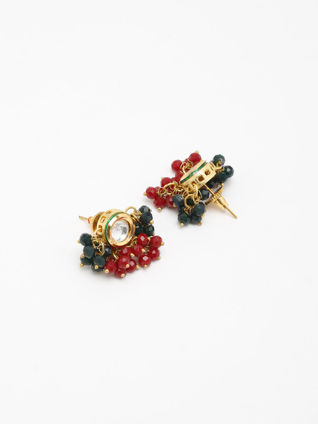 Kundan Studs - Ruby Raang - Distacart