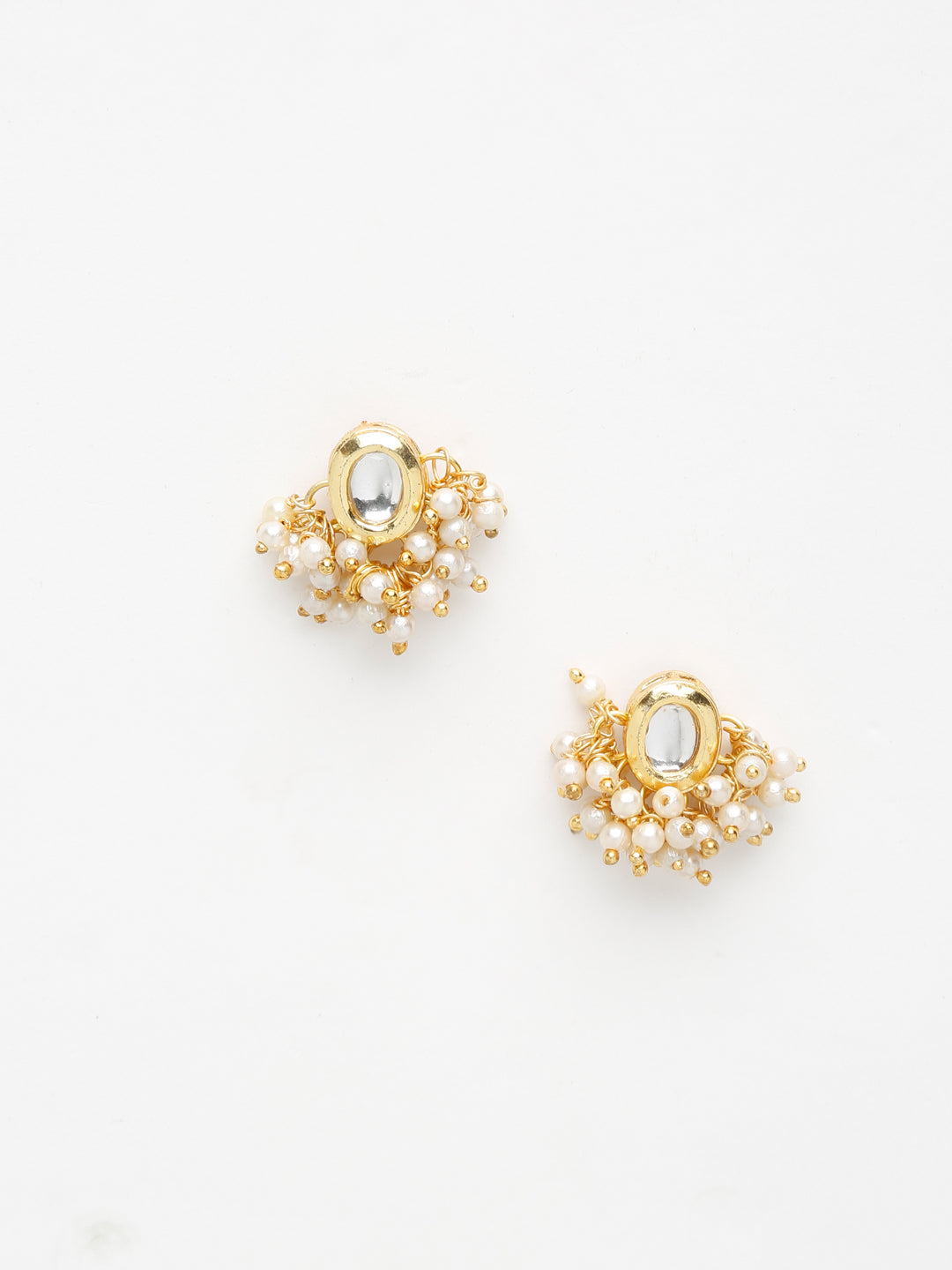 Kundan Studs - Ruby Raang - Distacart