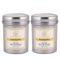 Thumbnail for Khadi Natural Rose & Orange Herbal Face Pack