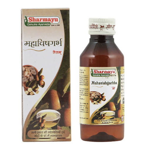 Sharmayu Ayurveda Mahavishgarbha Tel - Distacart