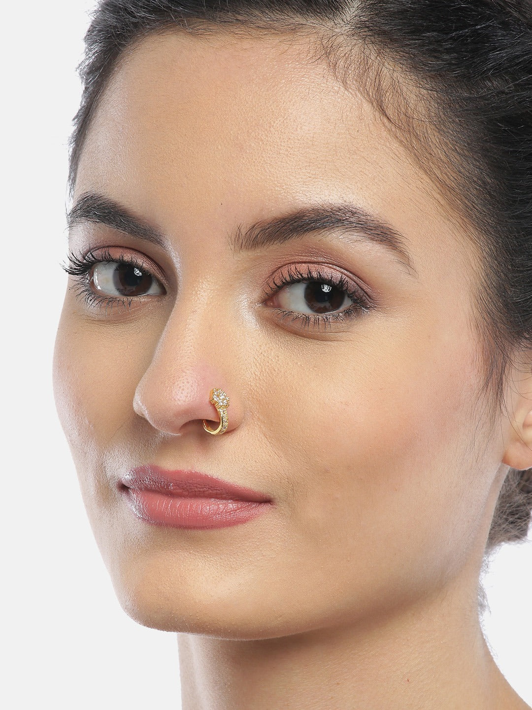 Buy Indian Nose Ring, Gold Nose Ring, Unique Nose Ring, Nose Ring Hoop, 20g Nose  Ring, Piercing Helix, Cartilage Earring, Hippie Piercing Online in India -  Etsy | Unique nose rings, Gold