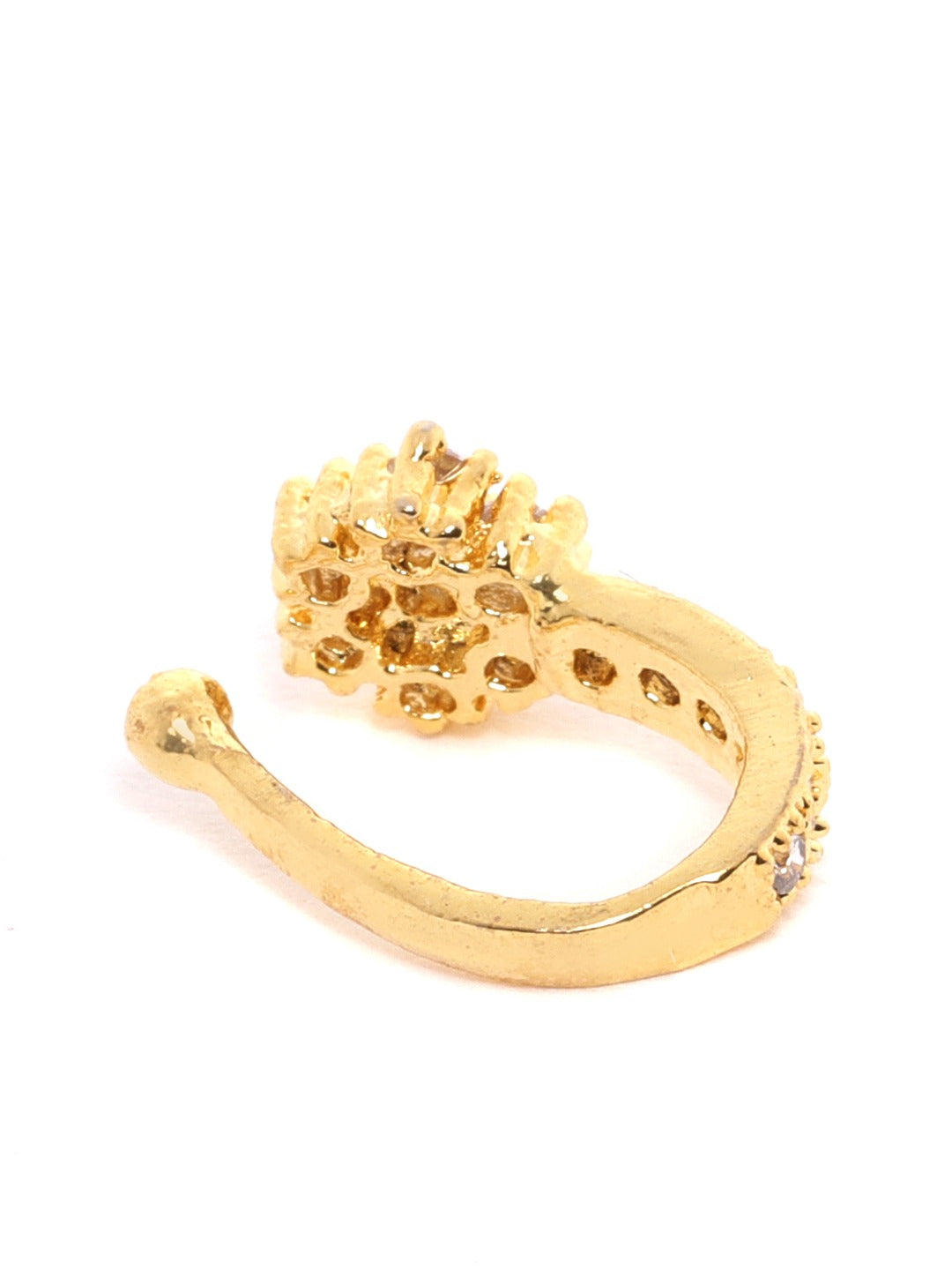 Buy Candere by Kalyan Jewellers 18k Gold & Diamond Nose Ring Online At Best  Price @ Tata CLiQ