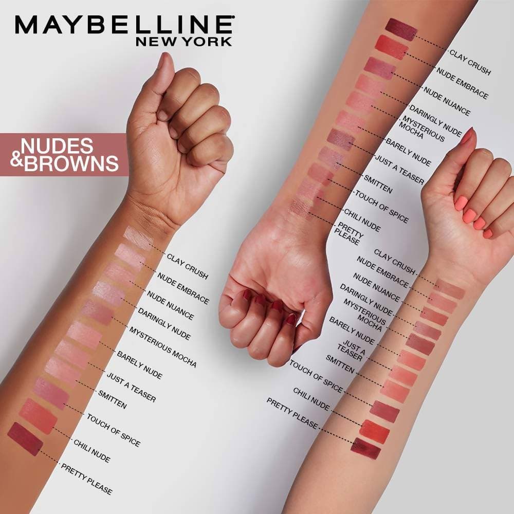 Color Chilli at New Distacart York Creamy Sensational / | Best Price Matte Buy Maybelline Online Nude Lipstick