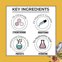 Thumbnail for Ingredients of Dr. Sheth's Ceramide & Vitamin C Sunscreen