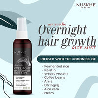 Thumbnail for Nuskhe By Paras Ayurvedic Overnight Hair Growth Rice Mist