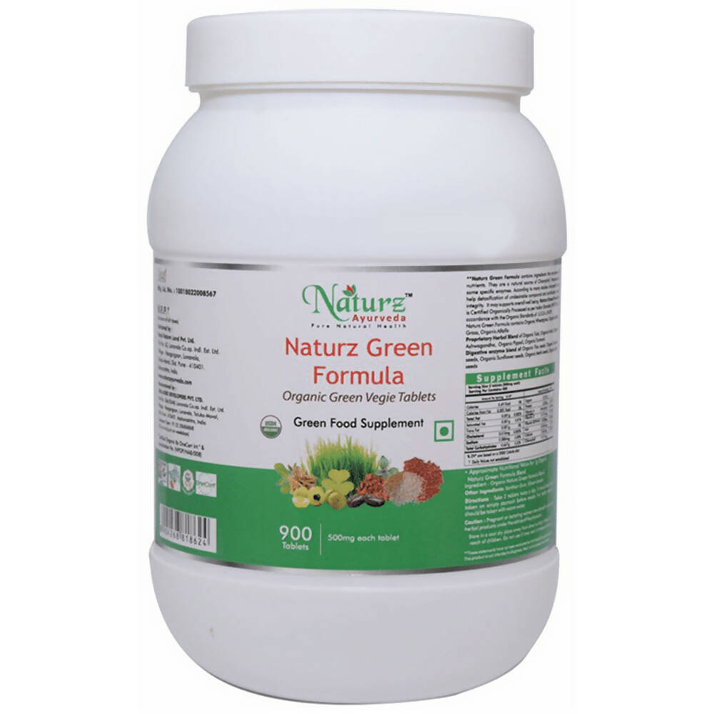 Naturz Ayurveda Naturz Green Formula Tablets - Distacart