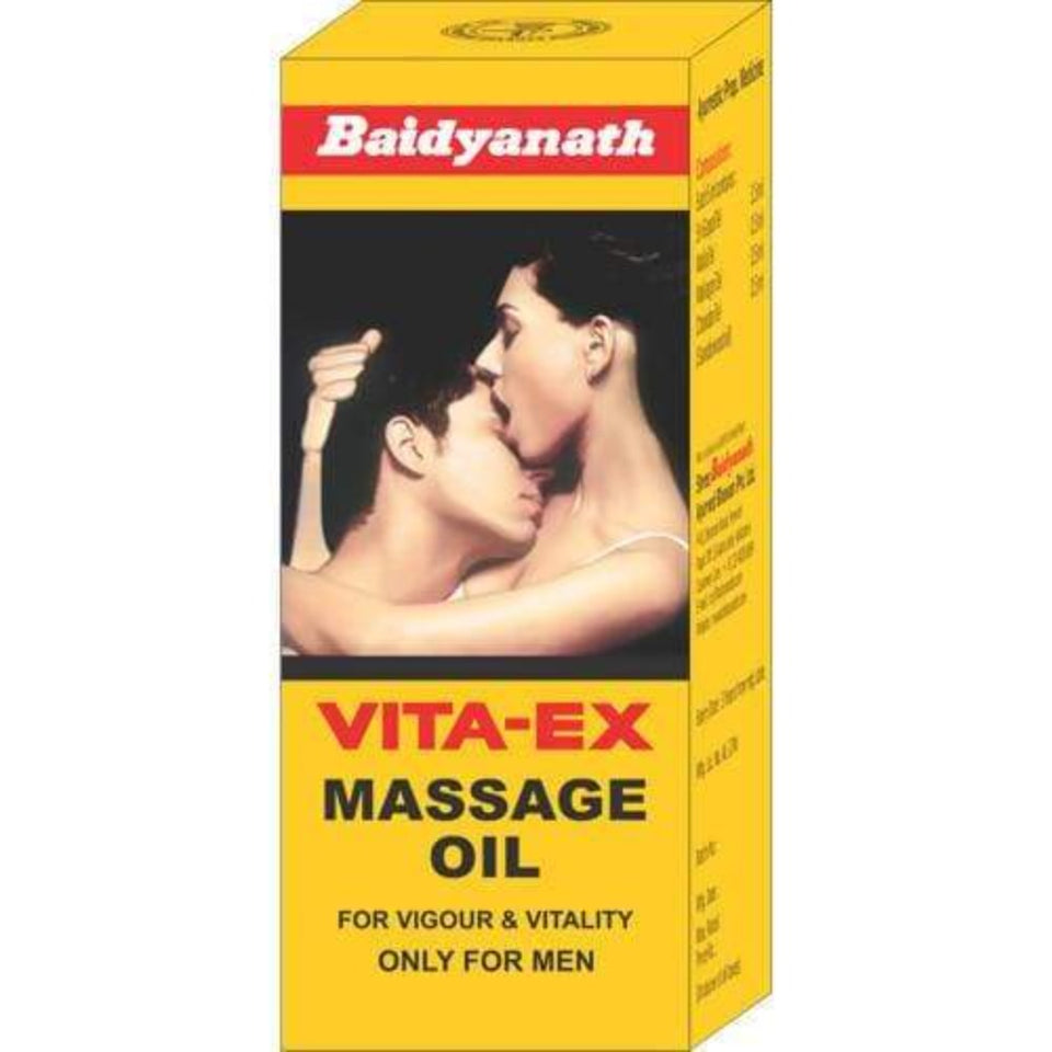 Buy Baidyanath Vita-Ex Massage Oil Online at Best Price | Distacart