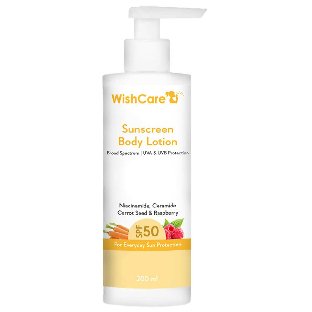 Wishcare Sunscreen Body Lotion SPF 50 - Distacart