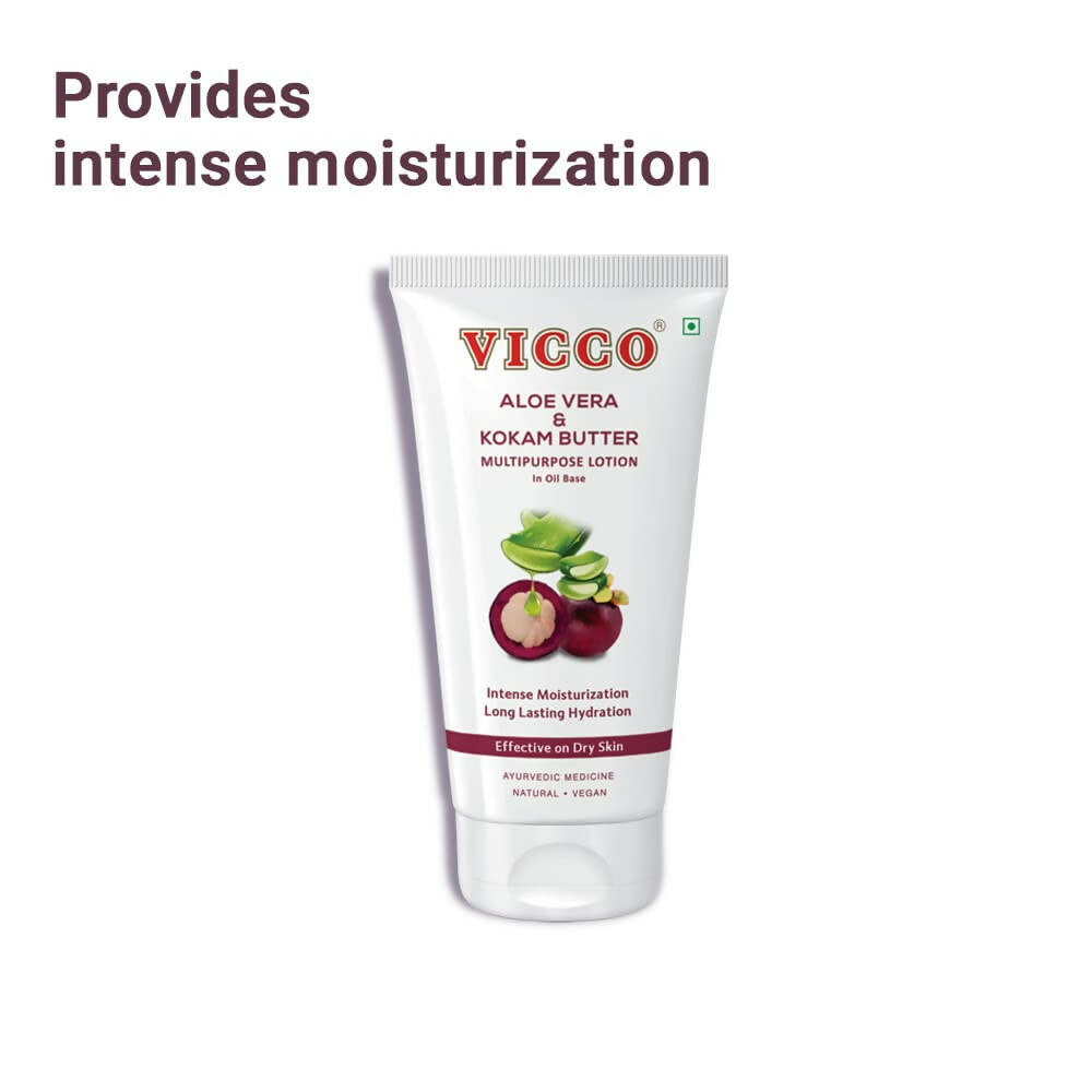 Vicco Aloe Vera & Kokam Butter Multipurpose Lotion - Distacart