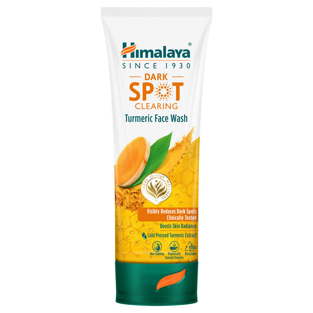 Himalaya Herbals Dark Spot Clearing Turmeric Face Wash - Distacart