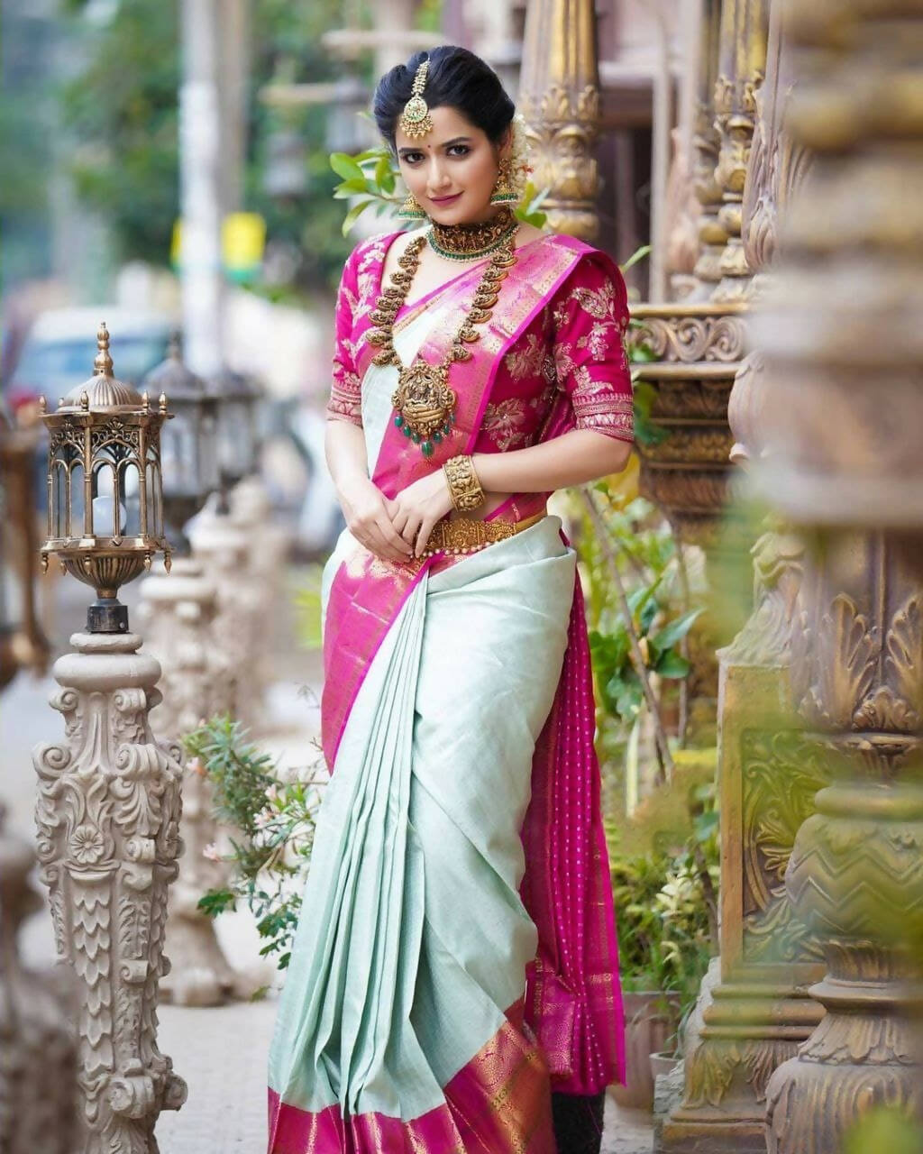 Red Color Soft Lichi Silk New Design Golden Jari All Over the Body With  Heavy Jacquard Border Saree With Blouse South Indian Wedding Saree -   Canada