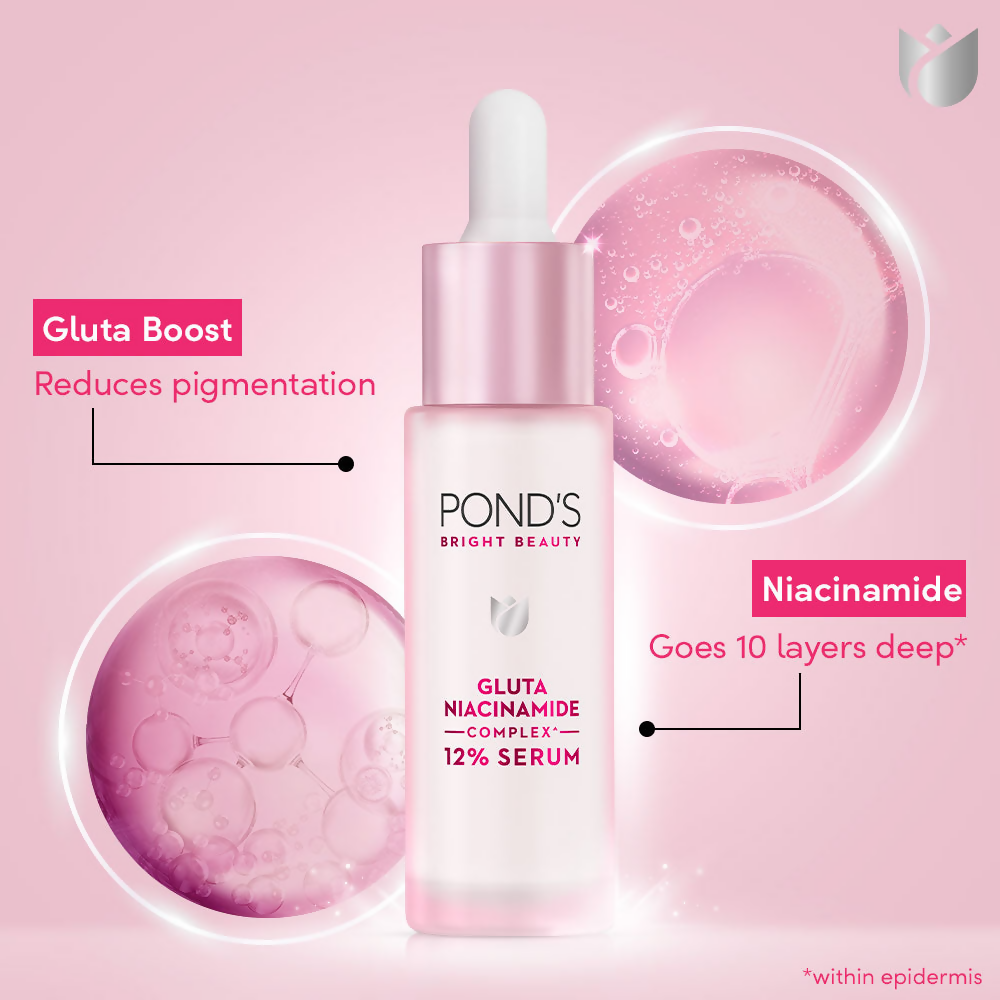 Ponds Bright Beauty Gluta Niacinamide Serum - Distacart