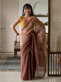 Thumbnail for Suta Multi Color Woven Design Pure Cotton Saree - Distacart