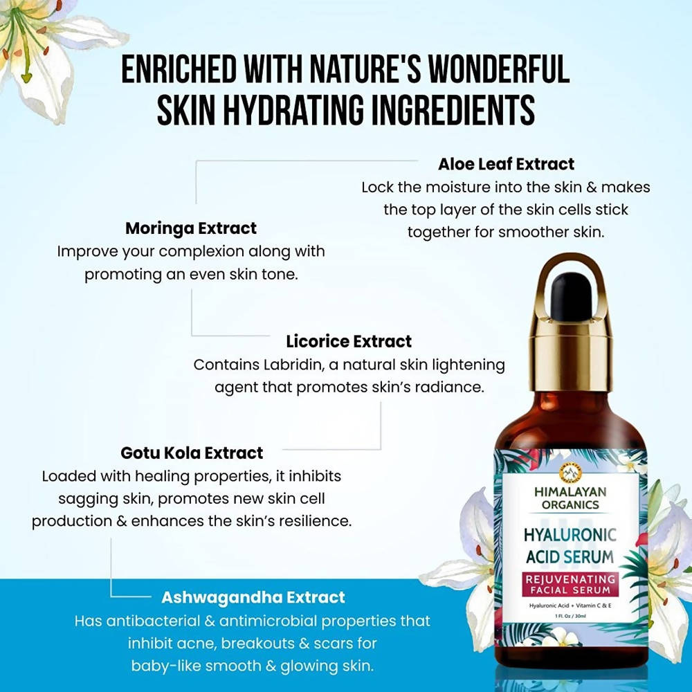 Himalayan Organics Hyaluronic Acid Serum 