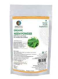 Thumbnail for Dhatu Organics & Naturals Neem Leaf Powder - Distacart