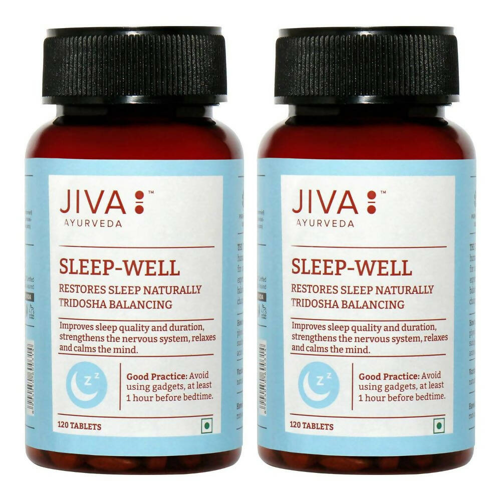 Jiva Ayurveda Sleep Well Tablets - Distacart