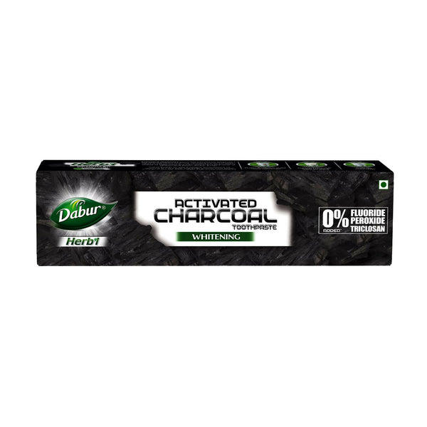 Dabur Herb'l Activated Charcoal & Mint Whitening Toothpaste - Distacart