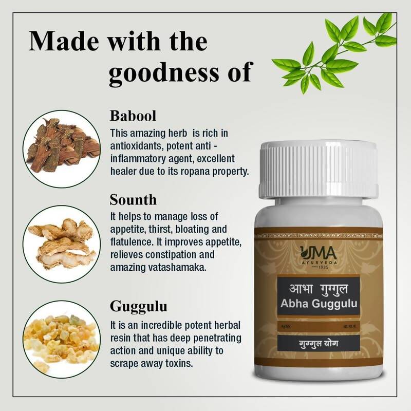 Uma Ayurveda Abha Guggulu - Distacart