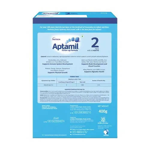 Aptamil 2 Follow On Baby Milk Formula Pre-Measured Tabs, 6-12 Months, 24 x  5 tabs : : Grocery