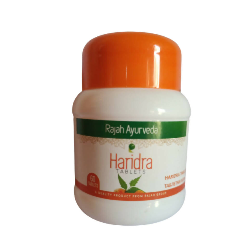 Rajah Ayurveda Haridra Tablets - Distacart