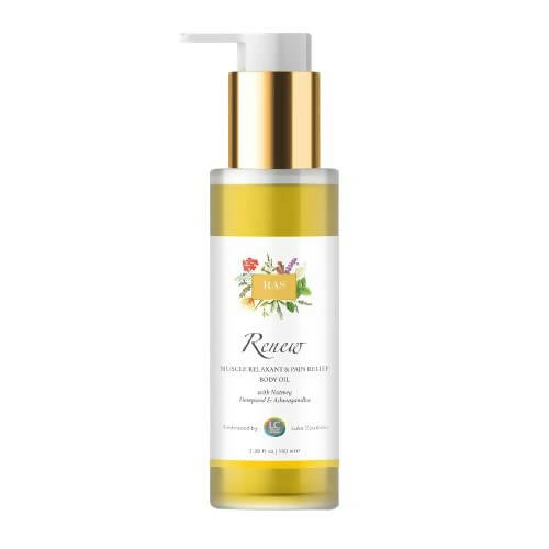 Ras Luxury Oils Renew Muscle Relaxant & Pain Relief Body Oil - Distacart