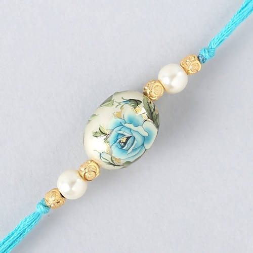 Rose Japanese Stone Rakhi