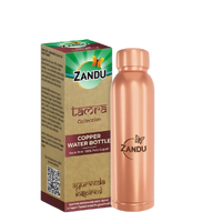 Thumbnail for Zandu Copper Water Bottle - Distacart