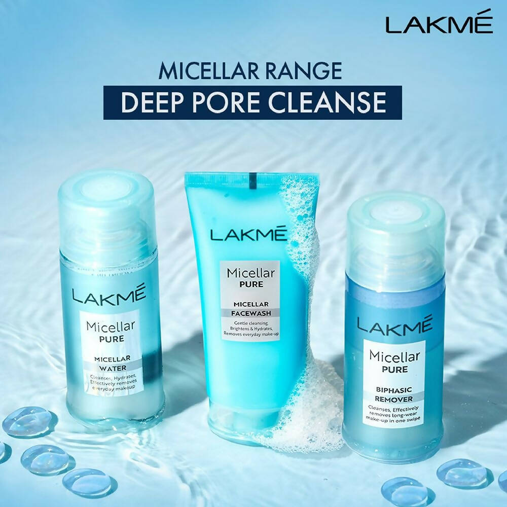 Lakme Micellar Pure Facewash For Deep Pore Cleanse - Distacart