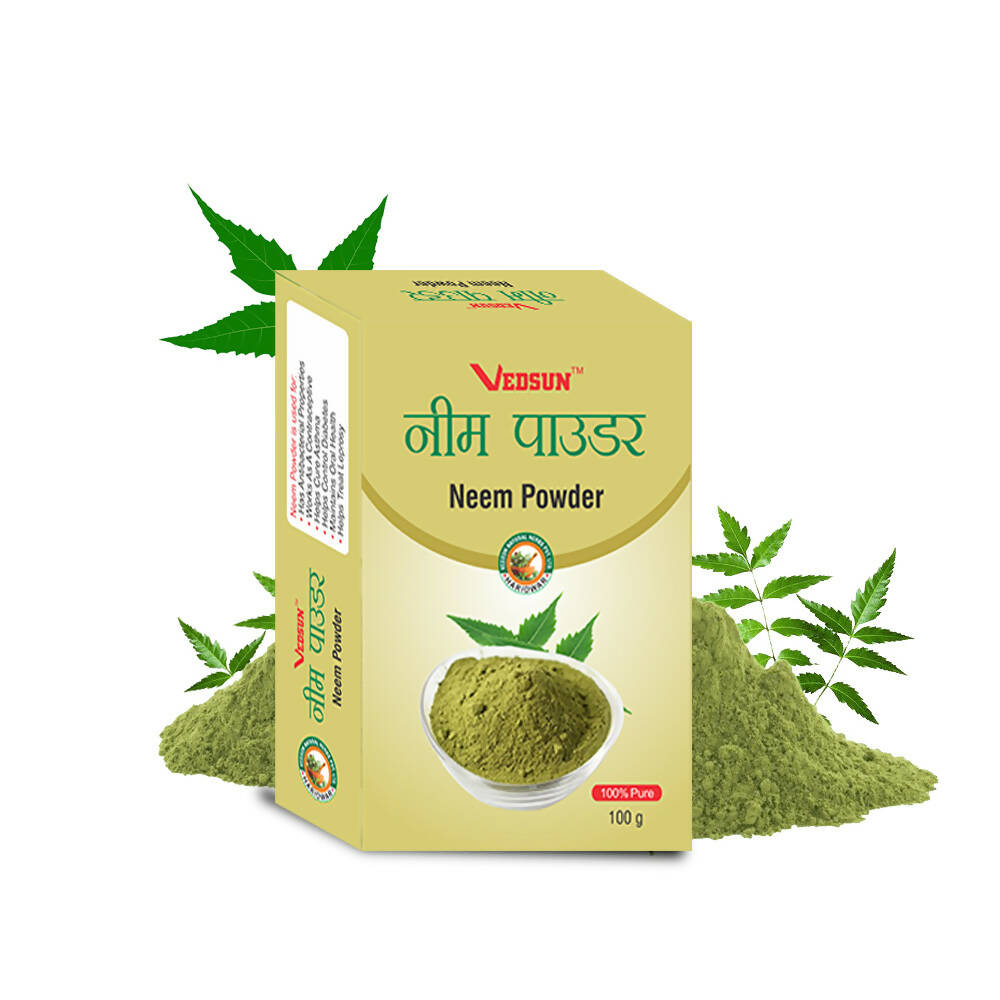 Vedsun Naturals Neem Powder for Face and Skin - Distacart