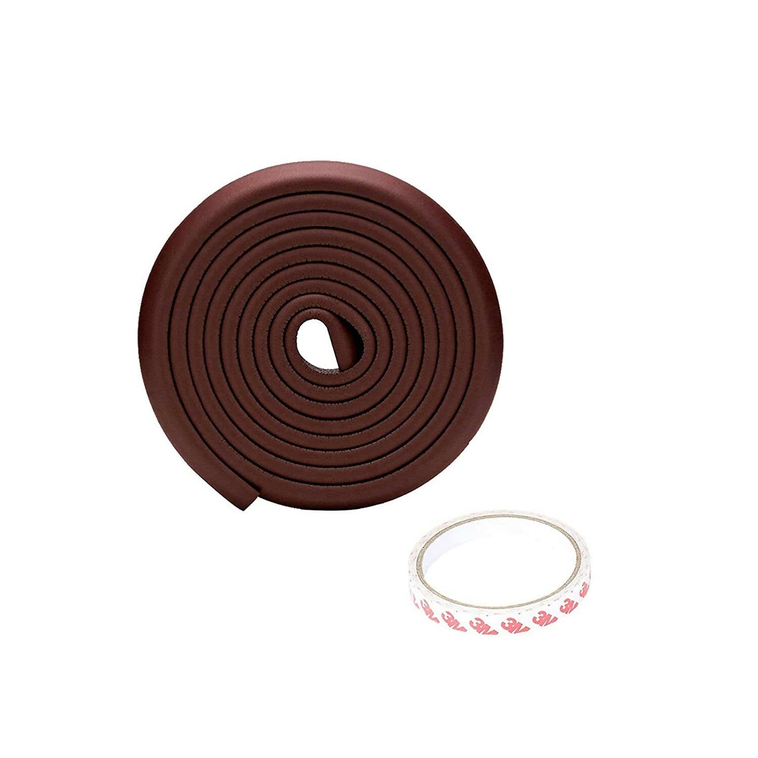 Safe-o-kid Edge Guards 5 Mtr, Brown for Kids Protection