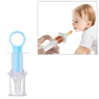 Thumbnail for Safe-O-Kid Silicone made BPA free medicine Feeder cum Dropper for Kids- Blue - Distacart