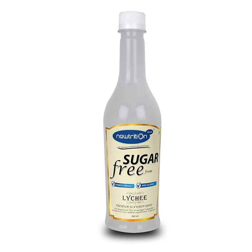 Newtrition Plus Lychee - Sugar Free Syrups 500 ml