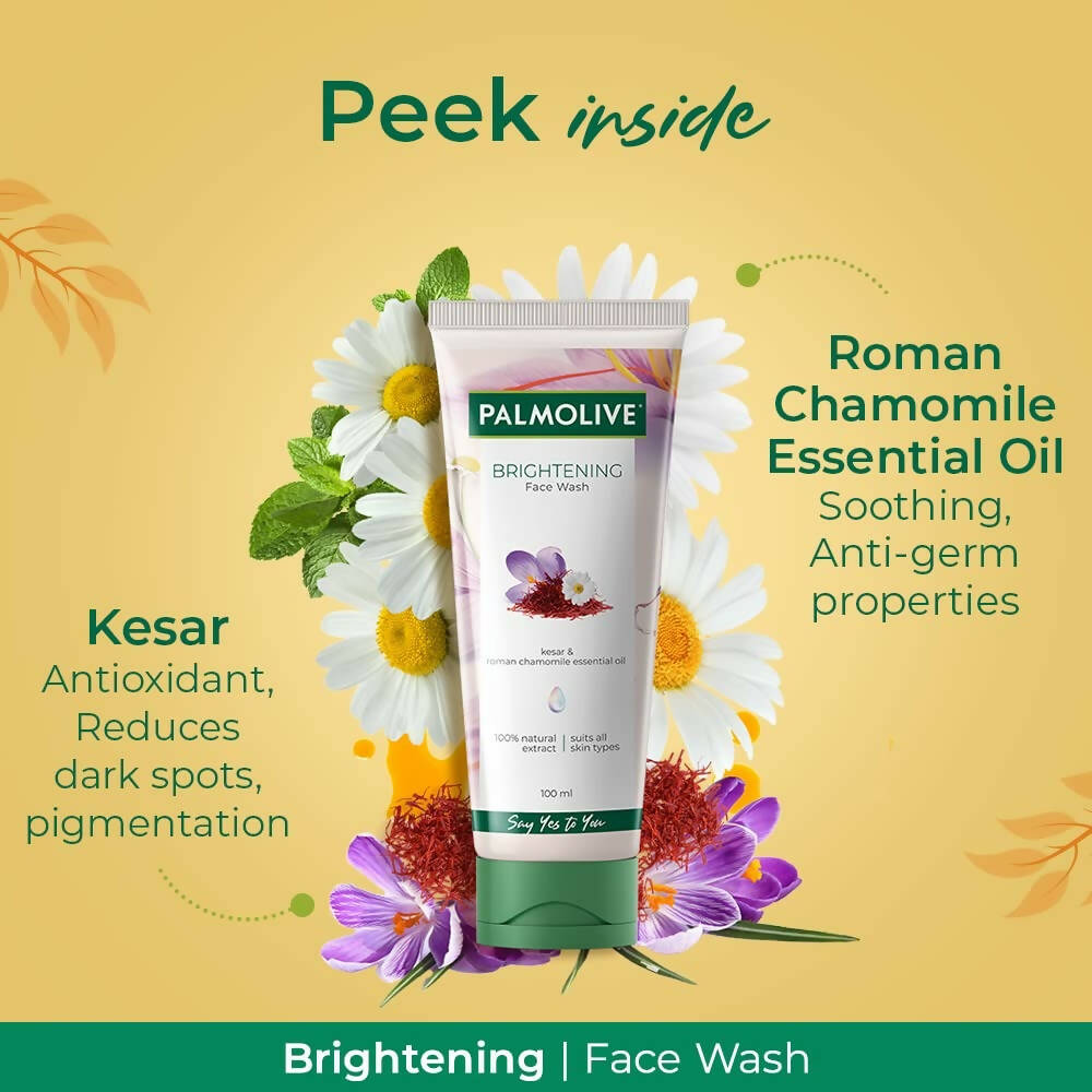 Palmolive Brightening Gel Face Wash - Distacart