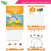 Thumbnail for Rising Star Fun Learning Junior KG Books Set of 6 Ages 4-5 Years| Alphabet, Cursive Writing, Number, Colouring, Pattern Writing, Rhymes & Stories - Distacart