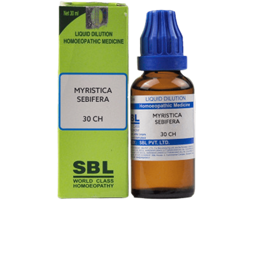 SBL Homeopathy Myristica Sebifera Dilution