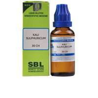 Thumbnail for   Homeopathy Kali Sulphuricum Dilution