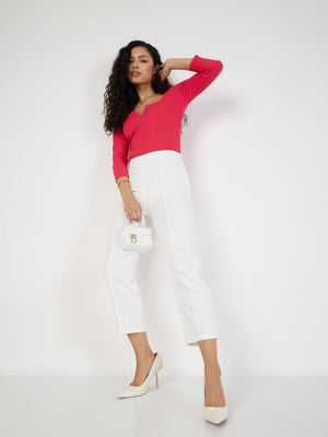 94Silvia cropped - balloon fit trousers