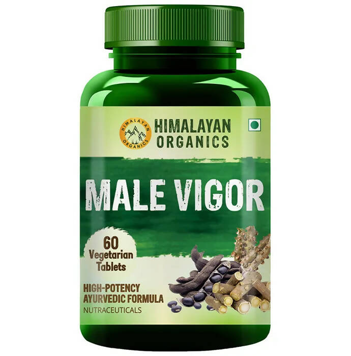 Himalayan Organics Male Vigor Vegetarian Tablets - Distacart