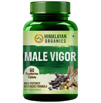 Thumbnail for Himalayan Organics Male Vigor Vegetarian Tablets - Distacart