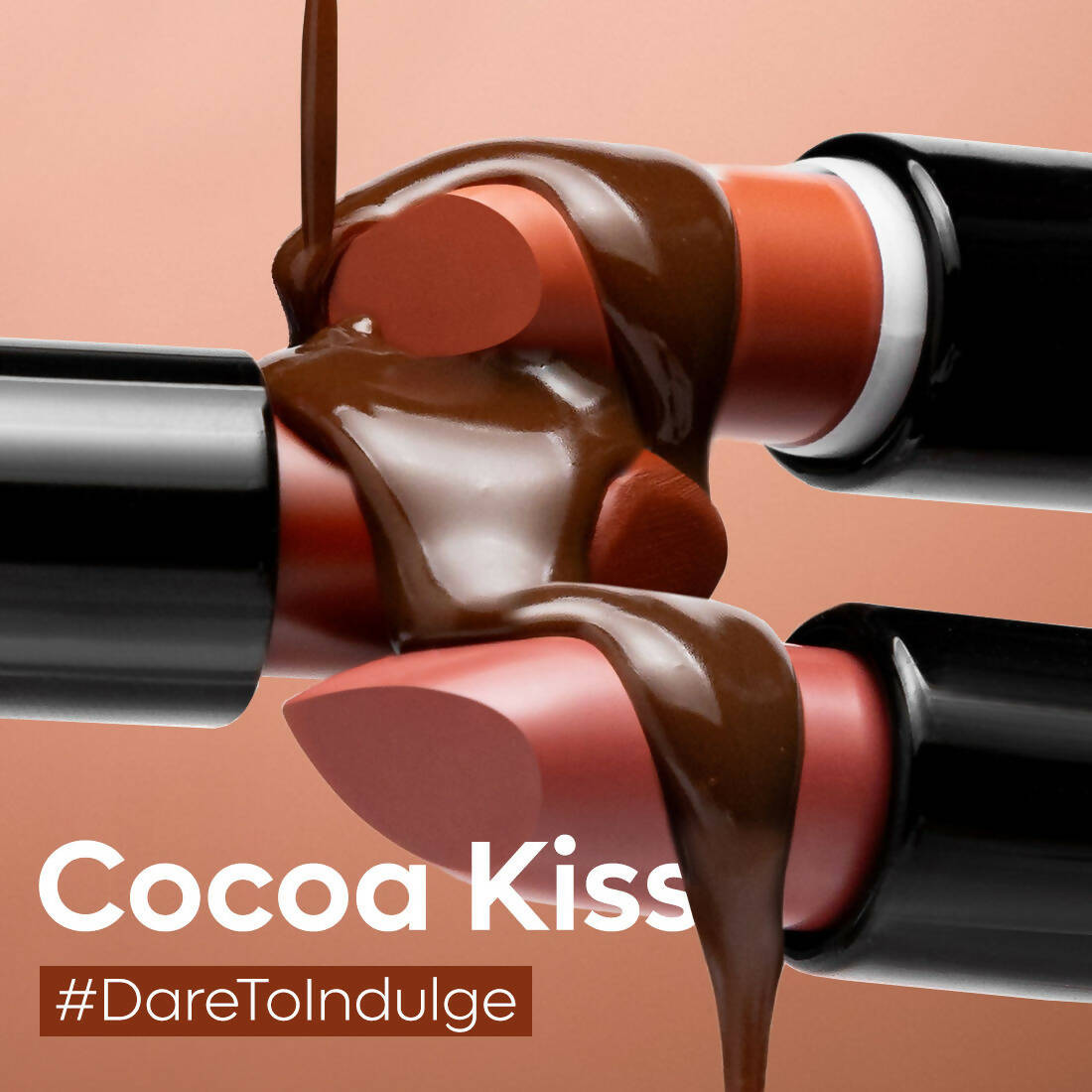 mCaffeine Cocoa Kiss Creamy Matte Lipstick - Blush Slush - Distacart