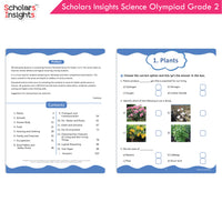 Thumbnail for Scholars Insights Olympiad English, Maths and Science Workbooks Set Grade 2| Set of 3| Ages 7 - 9 Year - Distacart