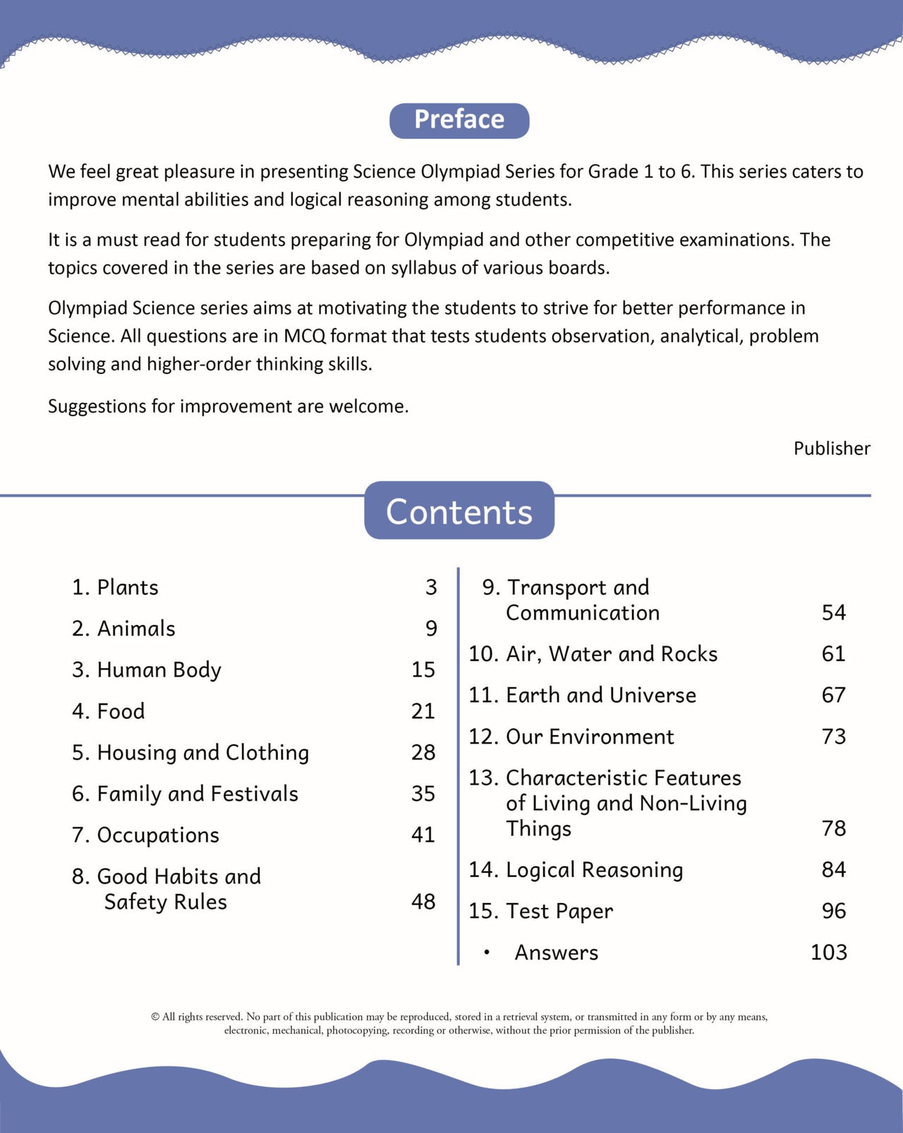 Scholars Insights Science Olympiad Grade 2| Science Practical Questions in MCQ format, QMR Sheet, Self Evaluation Sheet, Test Paper| Ages 7-8 Years - Distacart