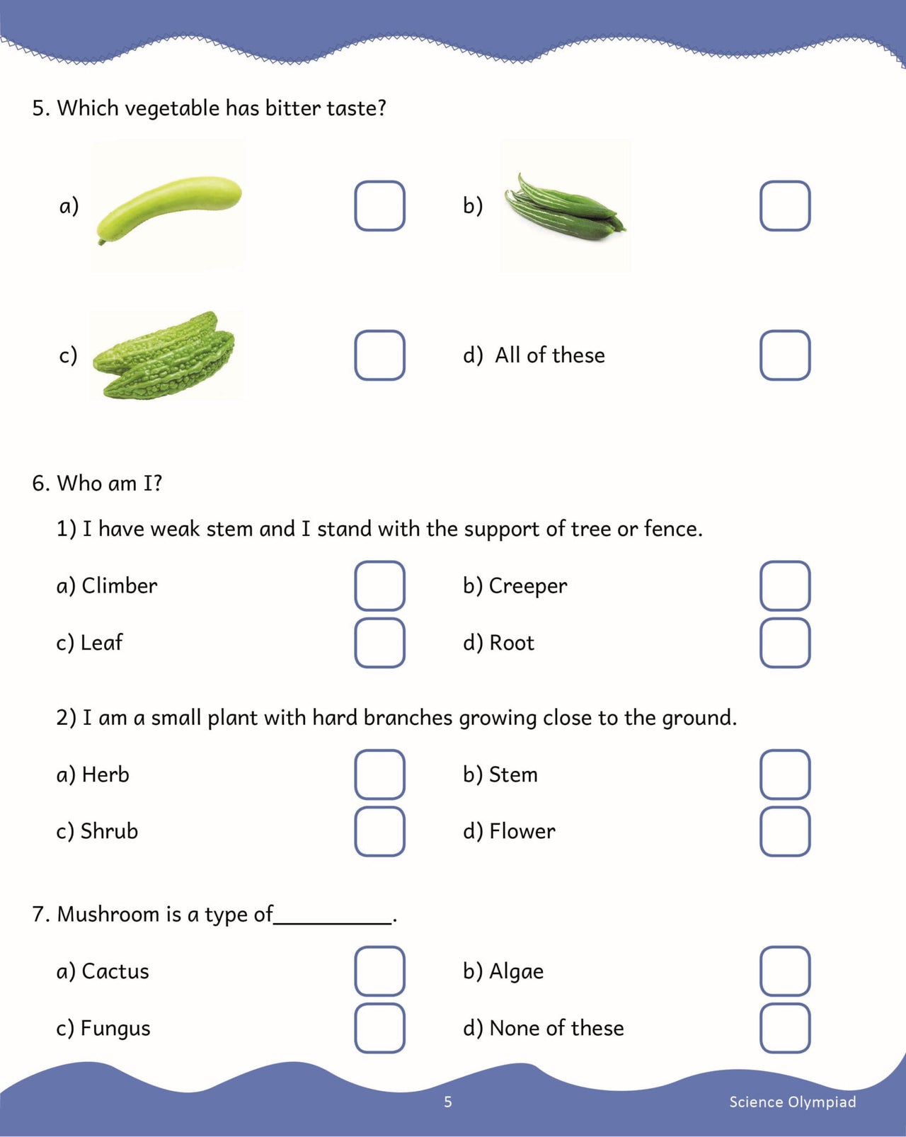 Scholars Insights Science Olympiad Grade 2| Science Practical Questions in MCQ format, QMR Sheet, Self Evaluation Sheet, Test Paper| Ages 7-8 Years - Distacart