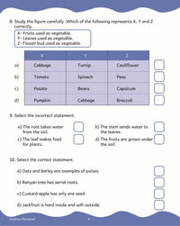 Thumbnail for Scholars Insights Science Olympiad Grade 2| Science Practical Questions in MCQ format, QMR Sheet, Self Evaluation Sheet, Test Paper| Ages 7-8 Years - Distacart