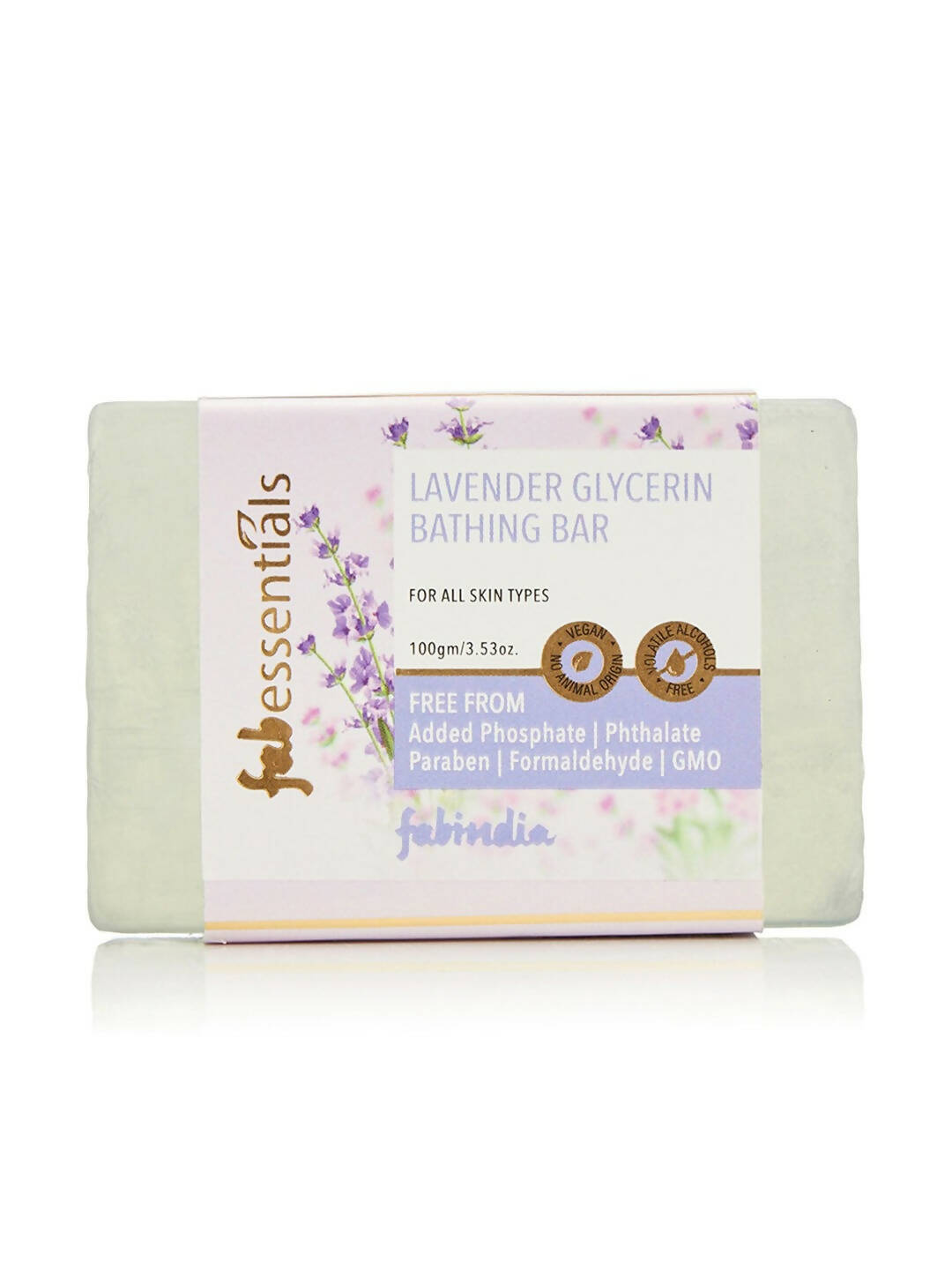 Fabessentials Assorted Glycerin Bathing Bars Combo - Rose, Sandalwood & Lavender - Distacart